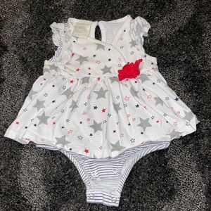 First Impressions Fourth of July onesie